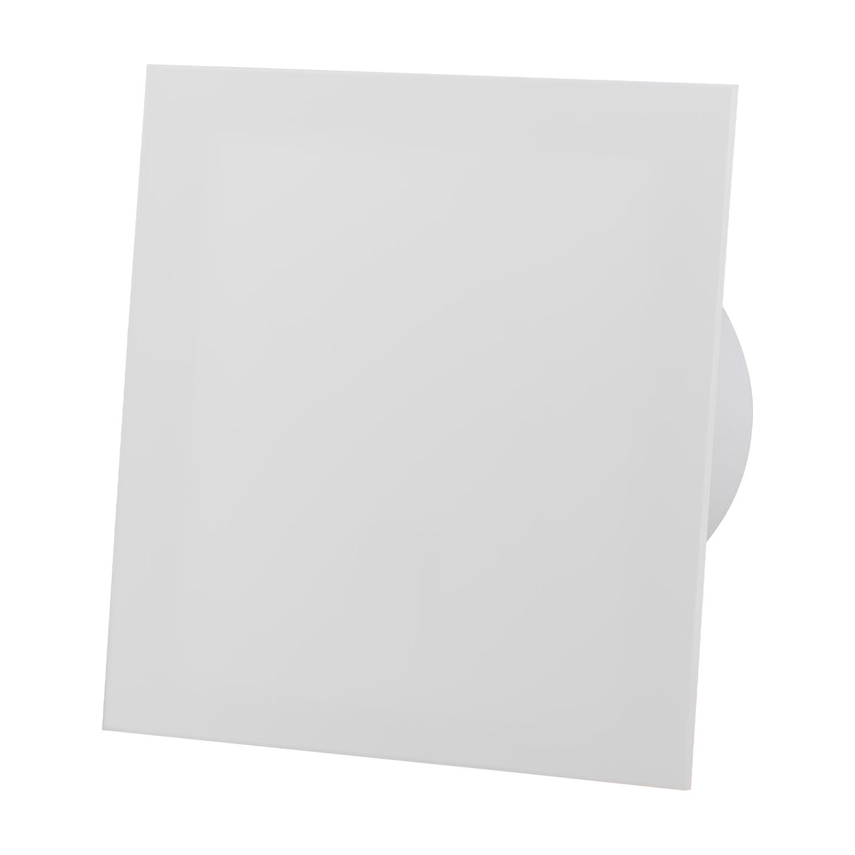 Ventilator baie dRim Ø100 S, Super Silent, Debit 93 m3/h, Panou plexi schimbabil, clapeta antiretur, Garantie 2 ani, Gri