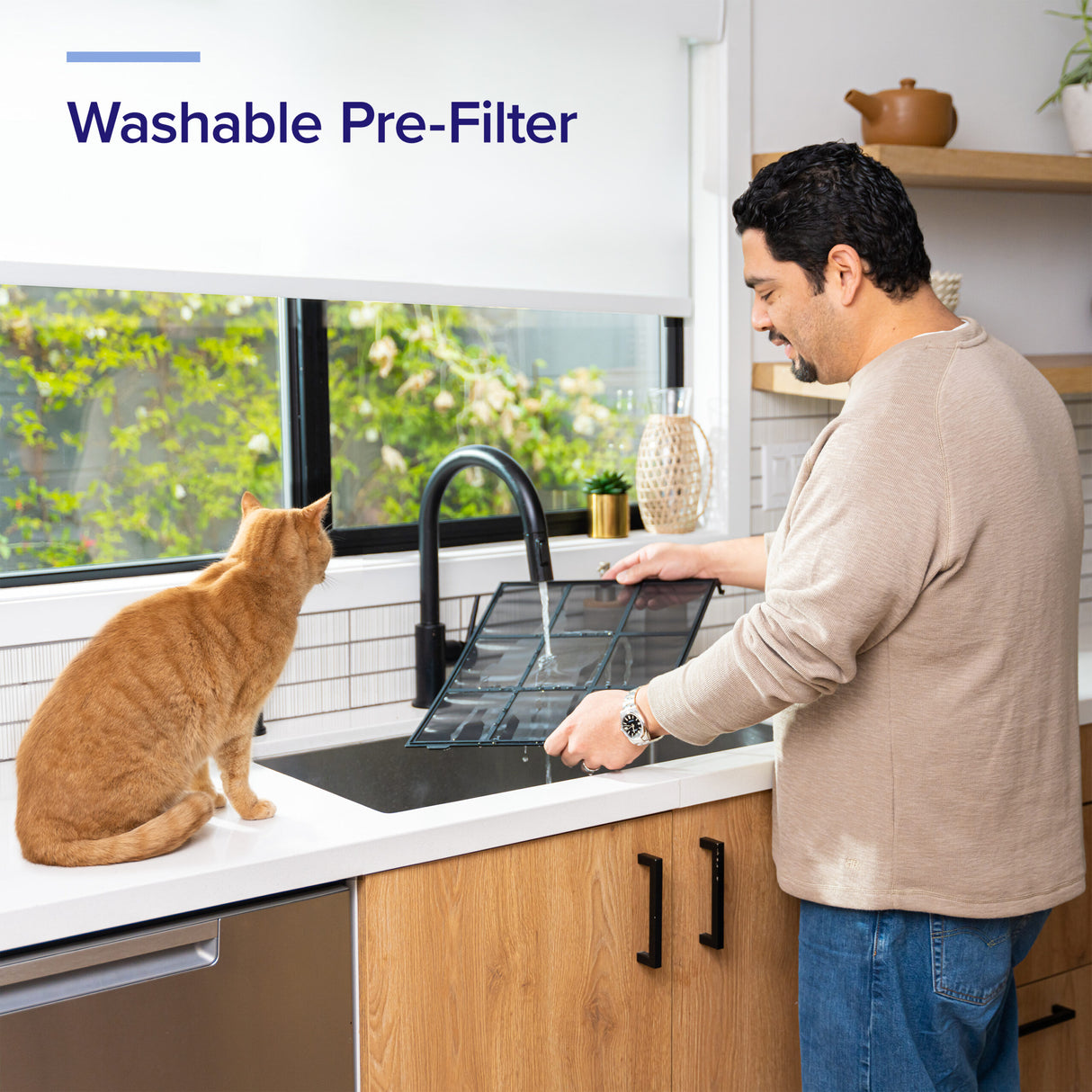 Filtru rezerva pentru purificator de aer LEVOIT Vital 200s /200s Pro, 3-in-1, Filtru HEPA si Filtru de carbon activ cu eficienta ridicata, Vital 200s