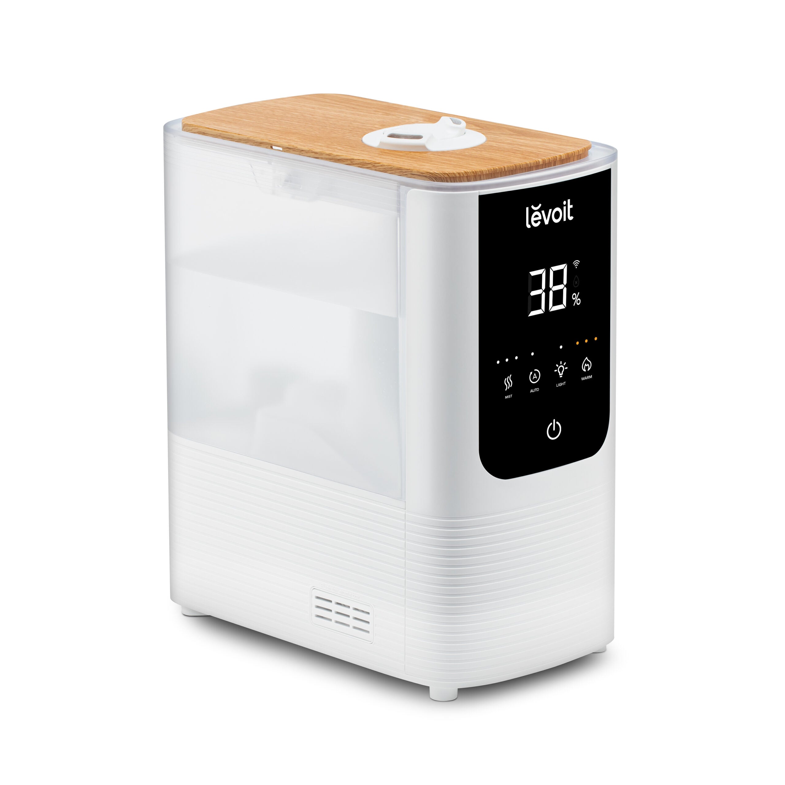 Umidificator LEVOIT - OasisMist 450S Smart Ultrasonic Cool Mist Tower, Autonomie 45 ore , Rezervor 4,5 L