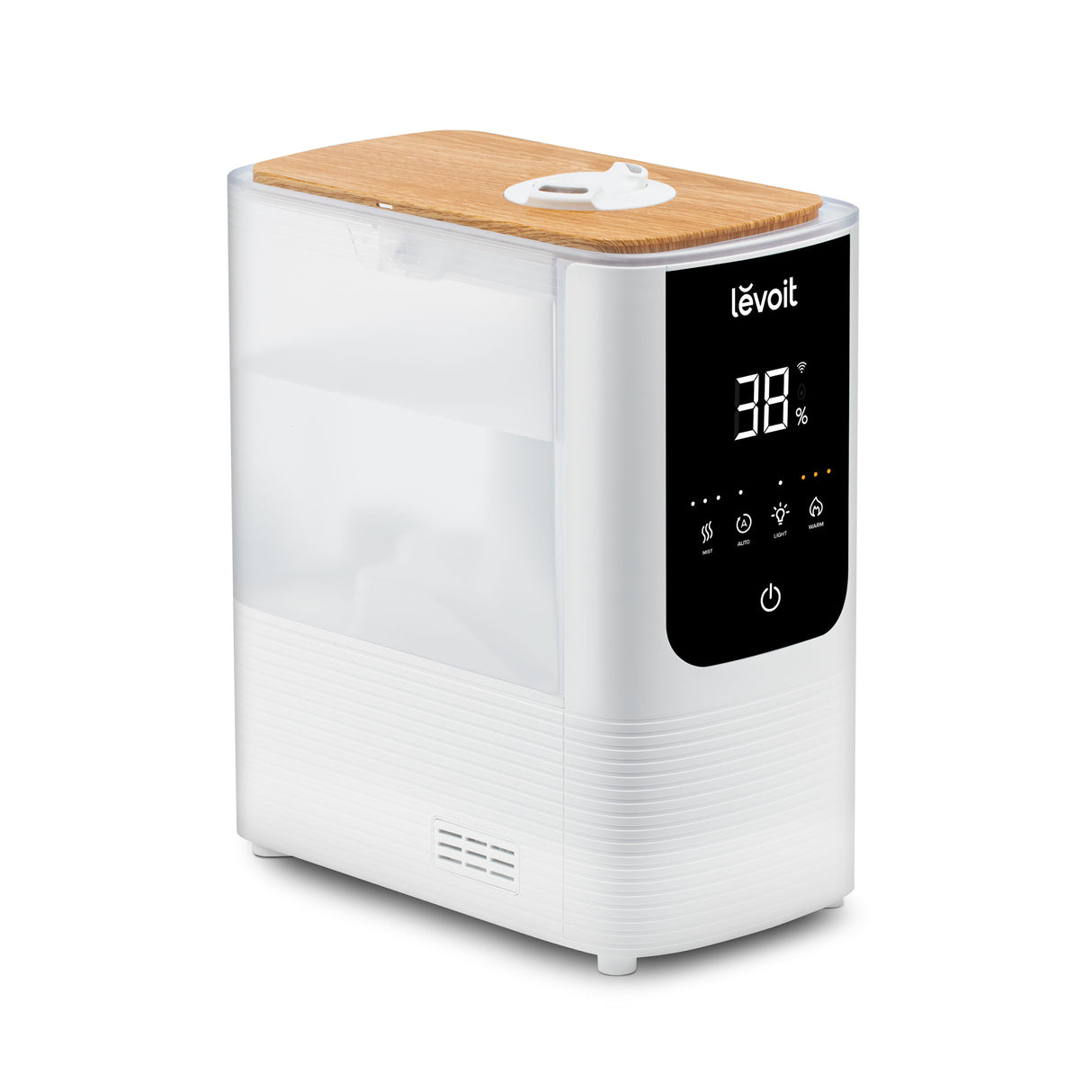 Resigilat! Umidificator LEVOIT - OasisMist 450S Smart Ultrasonic Cool Mist Tower, Autonomie 45 ore, Rezervor 4,5 L
