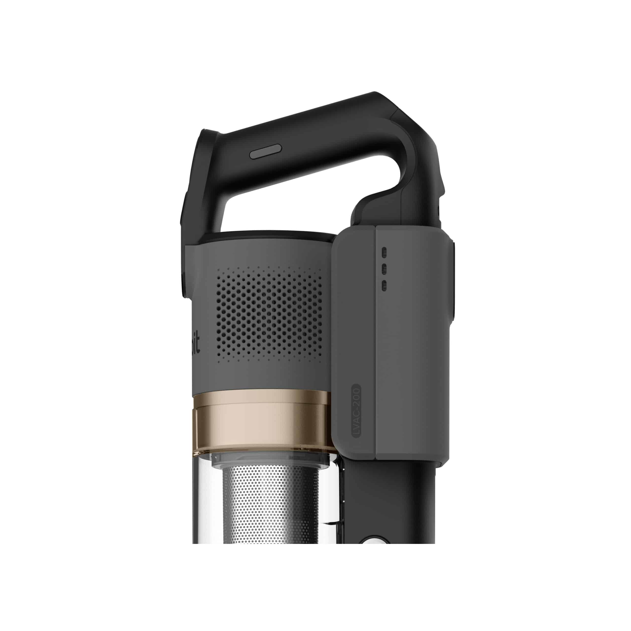 Aspirator vertical fara fir LEVOIT V200, Autonomie 50 Min, Iluminare LED, 180W, Container 0.75 L, Filtru HEPA 5 Stadii, GRI