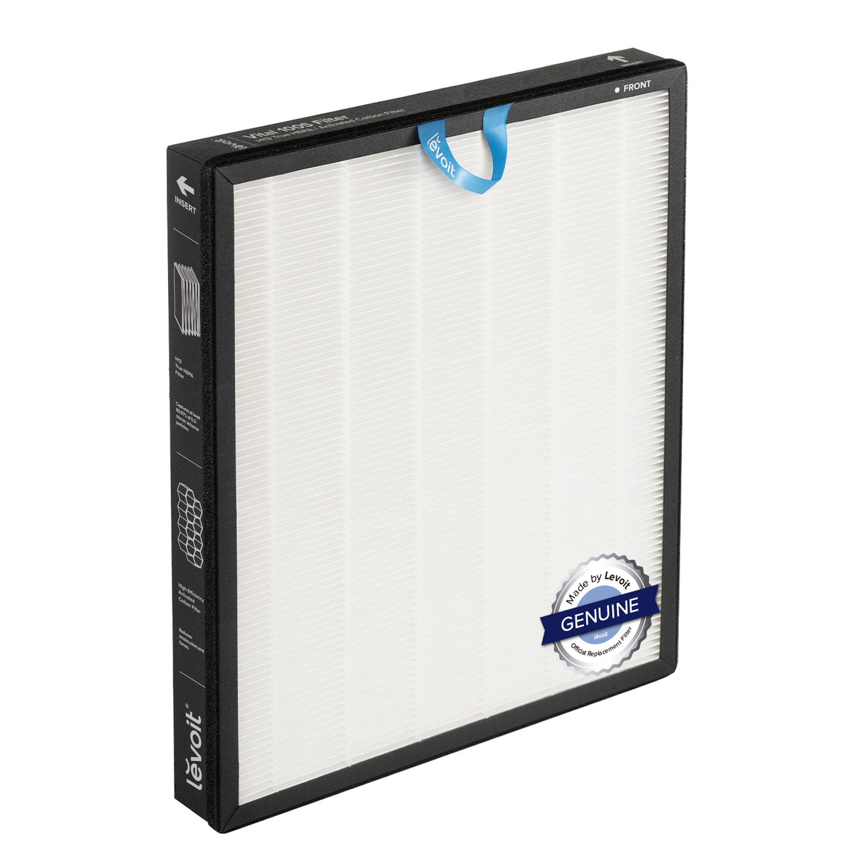 Filtru purificator Levoit Vital 100S Smart LRF-V102-WEU, 3-in-1, Pre-filtru lavabil, Filtru HEPA si Filtru de carbon activ cu eficienta ridicata