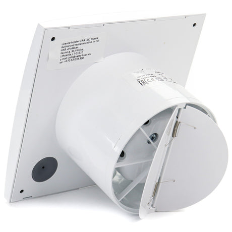 Ventilator baie AURA 5C Silent, Clapeta antiretur, Garantie 2 ani, Motor Long Life 40000h, Debit 180mc/h, Ø125mm