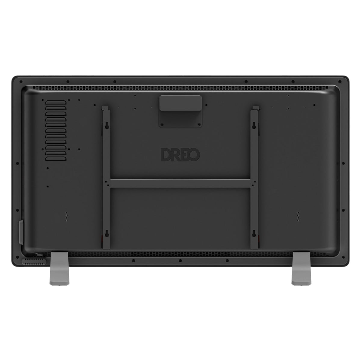 Aerotermă cu convecție DREO 711S Smart, 1500W, Mod ECO, Incălzire silențioasă HyperSilent™ 0 dB, 3 Trepte, Control temperatură 5–35°C, ECO, Timer 24h, Protecție Shield360° cu 8 niveluri de siguranță, IP24, Telecomanda, Temporizator 12h, Argintiu