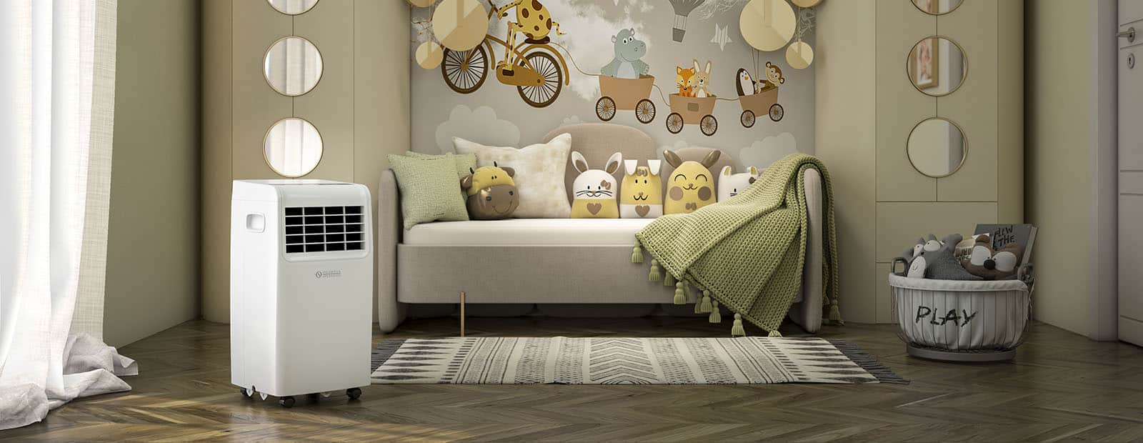 Aer condiționat portabil Olimpia Splendid DOLCECLIMA COMPACT 8 MWB, 8.000 BTU