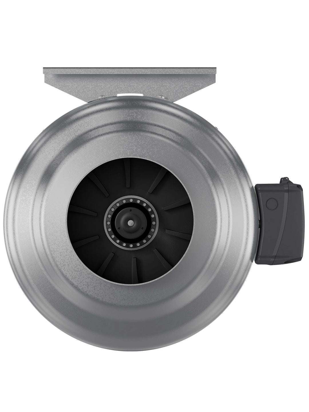 Ventilator centrifugal MARS 160, Debit 245 mc/h, Carcasă metalică, Diametru Ø160mm