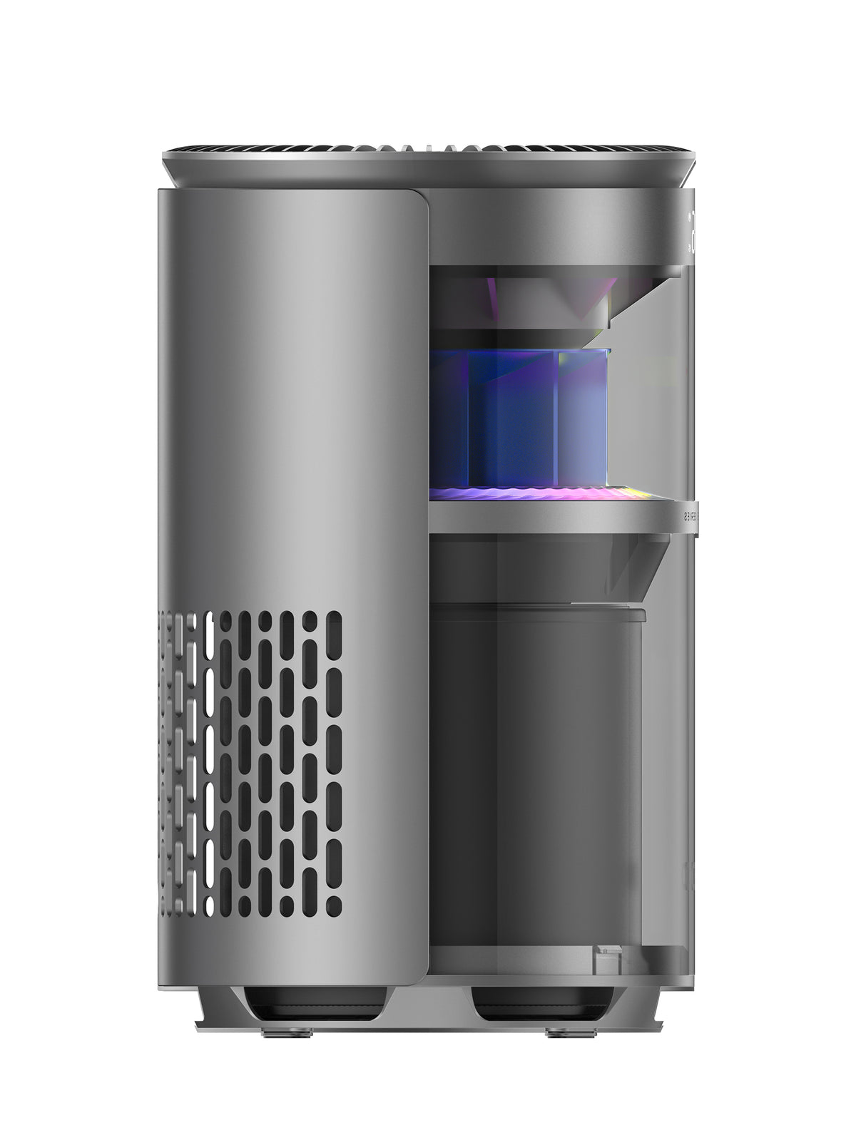 Purificator aer Dreo 530AS Smart, Wifi, 221 m³/h, Filtru 3 in 1 True HEPA, DREO HyperSilent™, 4 trepte de viteza, Mod Turbo, Mod Auto, Mod de noapte, Senzor calitate aer, Lumină ambientală, Până la 90 m², Negru