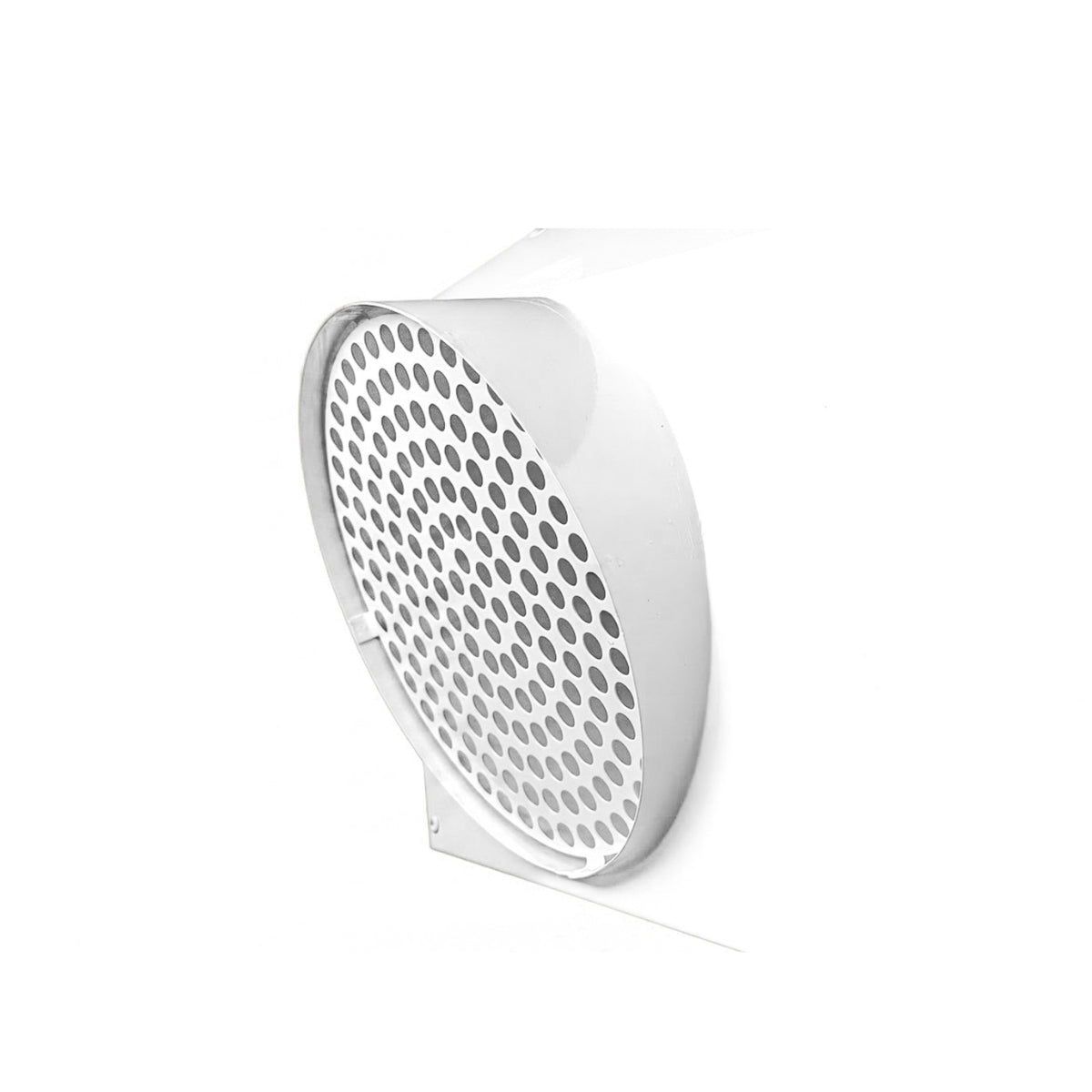 Grilă combinată admisie și evacuare, Diametru 160mm, admisie pe partea stânga, BSK, Alb
