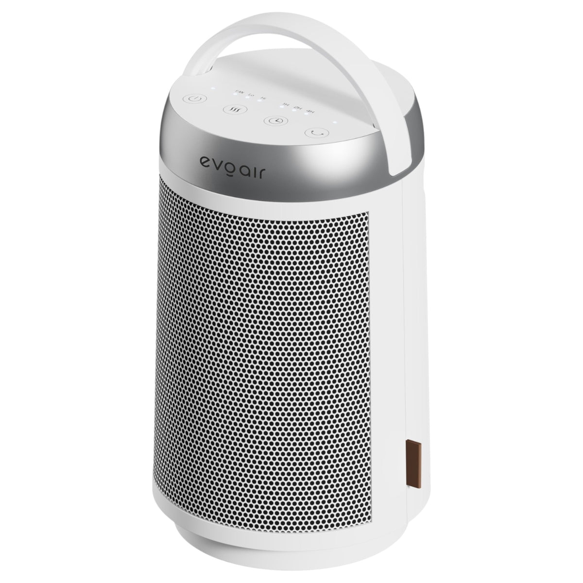 Aerotermă ceramică Evoair Warmix 1500, Wi-Fi, Control Aplicație SmartLife, Încălzire Ceramică PTC, Termostat 3 trepte, Oscilație 60°, Protecție Răsturnare, Răcire Automată (60s), Ecran Tactil, Alb