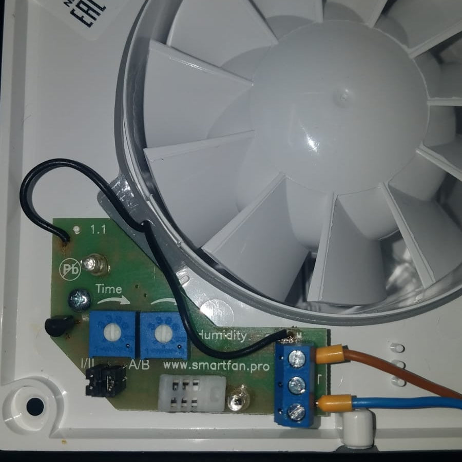 Ventilator baie AURA 4C MRH Silent, Clapeta antiretur, Garantie 2 ani, Motor Long Life 40000h, Debit 90mc/h, Ø100mm