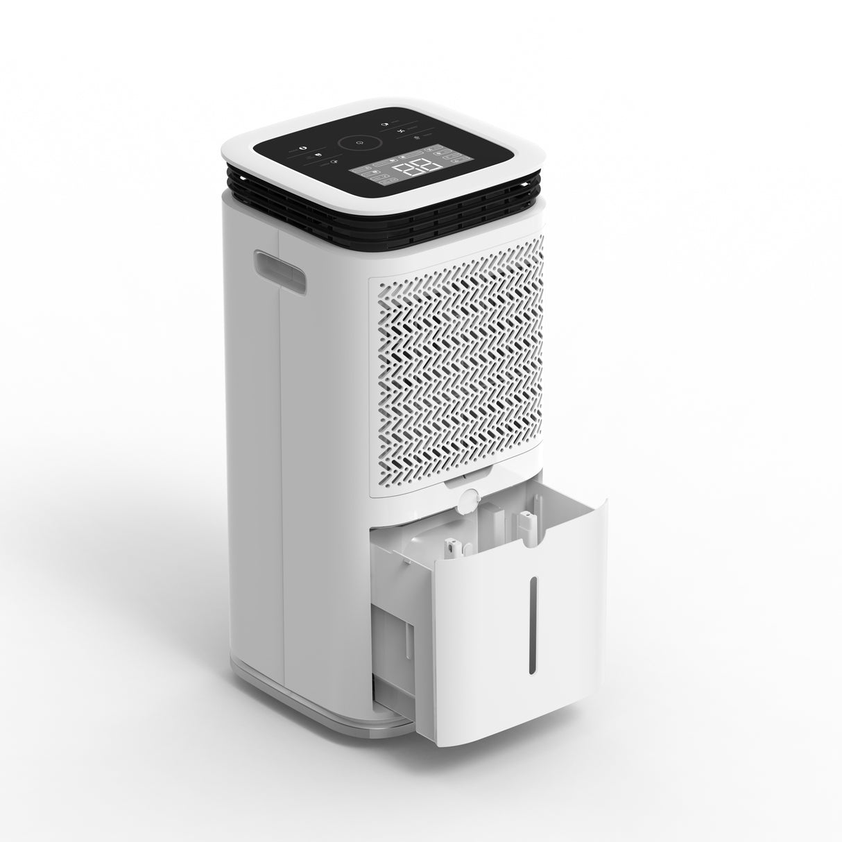 Resigilat! Dezumidificator evoair, FlexiDry 22 Smart, 22l/24h Senzor de Umiditate, Functie Ionizare, Uscare Rufe, Rezervor 4.5l, Alb