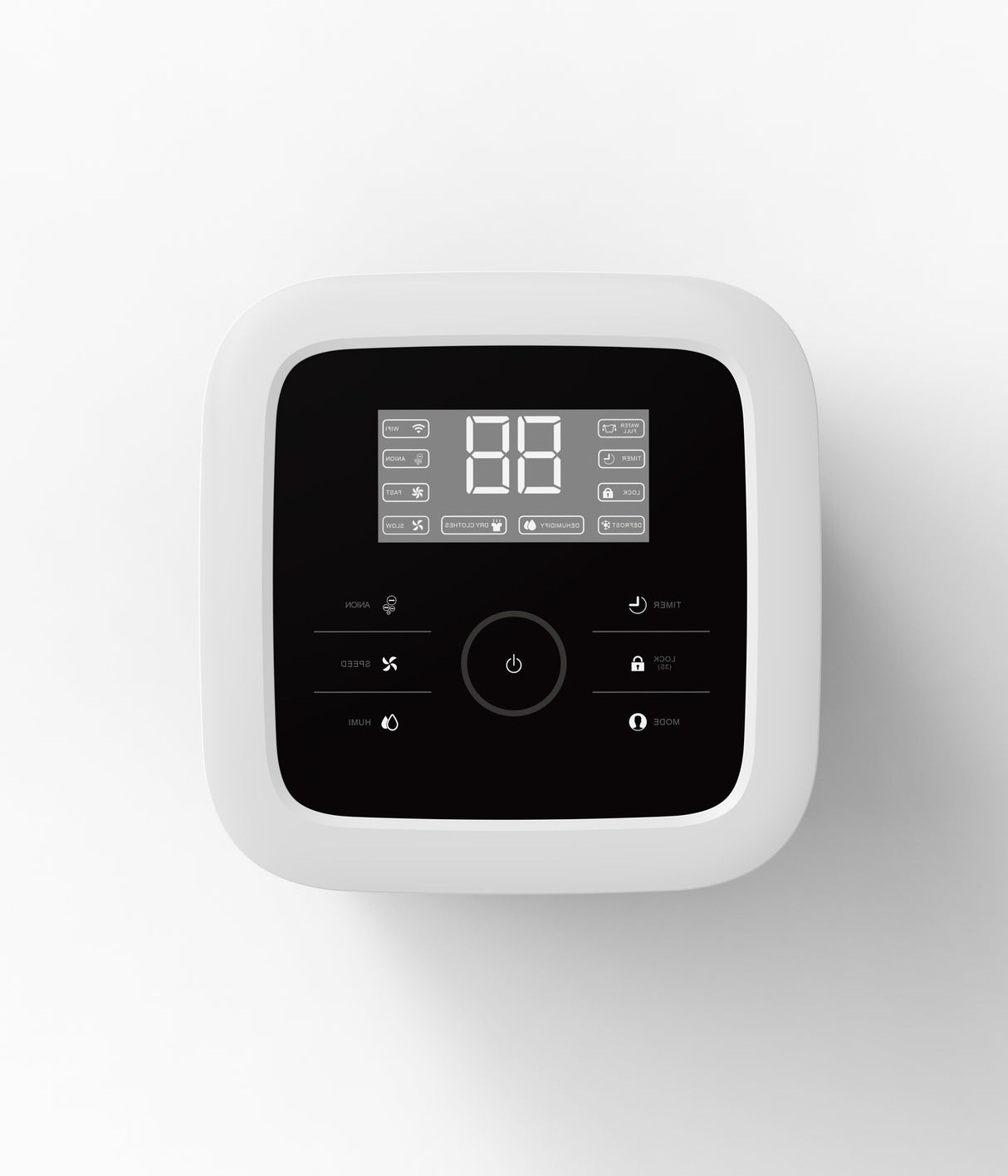 Resigilat! Dezumidificator evoair, FlexiDry 22 Smart, 22l/24h Senzor de Umiditate, Functie Ionizare, Uscare Rufe, Rezervor 4.5l, Alb