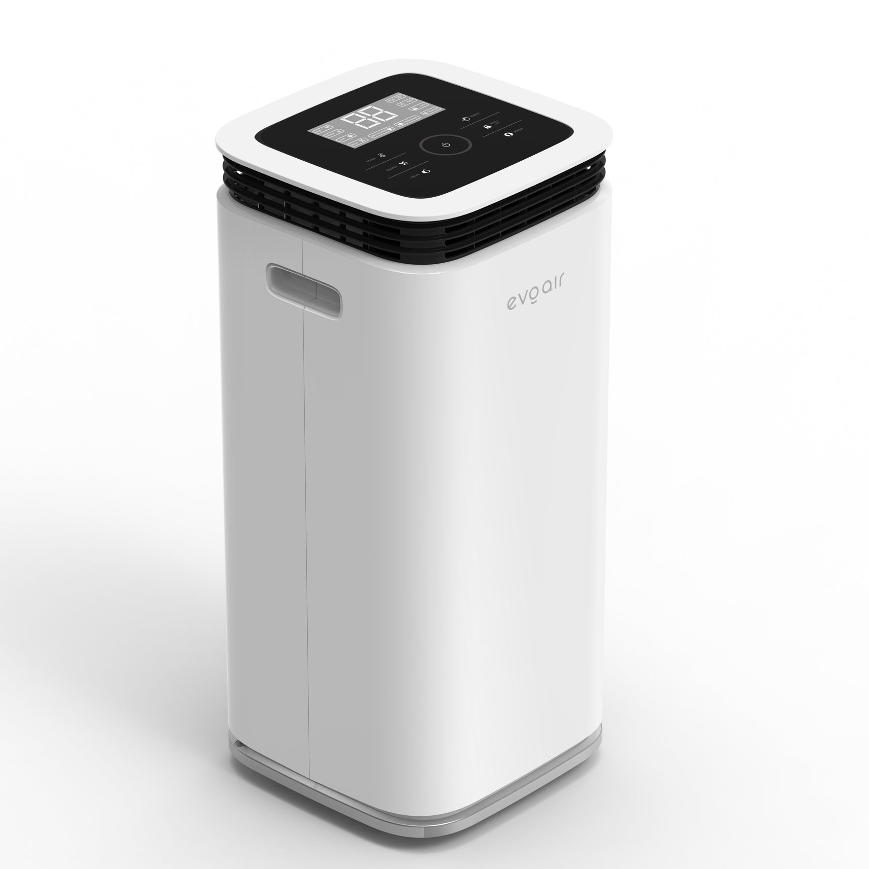 Dezumidificator evoair, FlexyDry 22 Smart, 22l/24h Senzor de Umiditate, Functie Ionizare, Uscare Rufe, Rezervor 4.5l, Alb