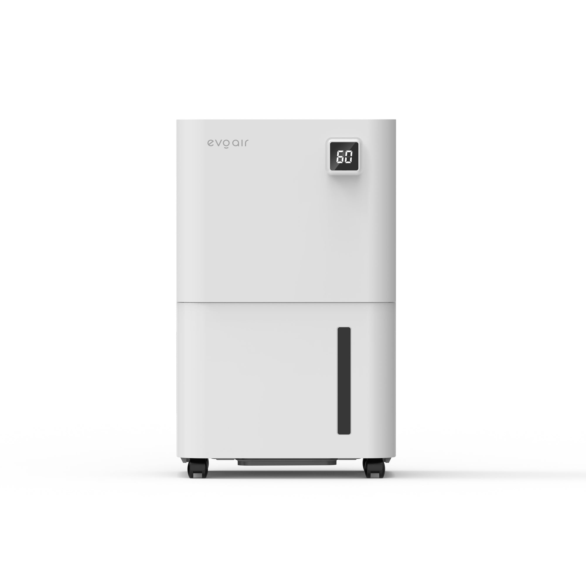 Dezumidificator Evoair, OptiDry 16, 16l/24h, Senzor de Umiditate, Functie Memorie, Uscare Rufe, Rezervor 2l, Display digital, Alb