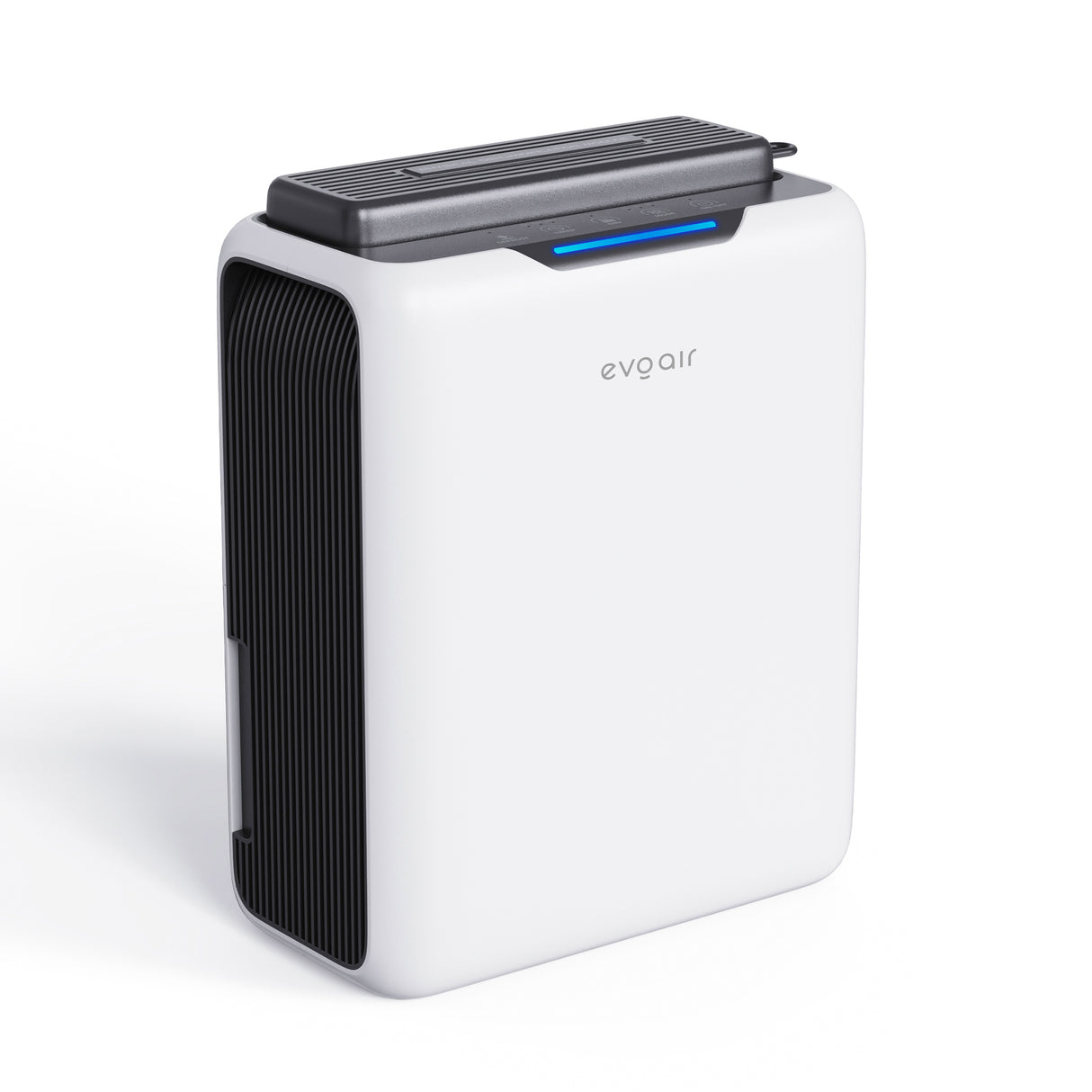 Resigilat! Dezumidificator aer Evoair HUMIXDUO, 500ml/24h, 3 Moduri funcționare, Silențios, Lumină Ambientală, Rezerva cu Silicagel, Timer 48h, Rezervor 2.5l, Alb