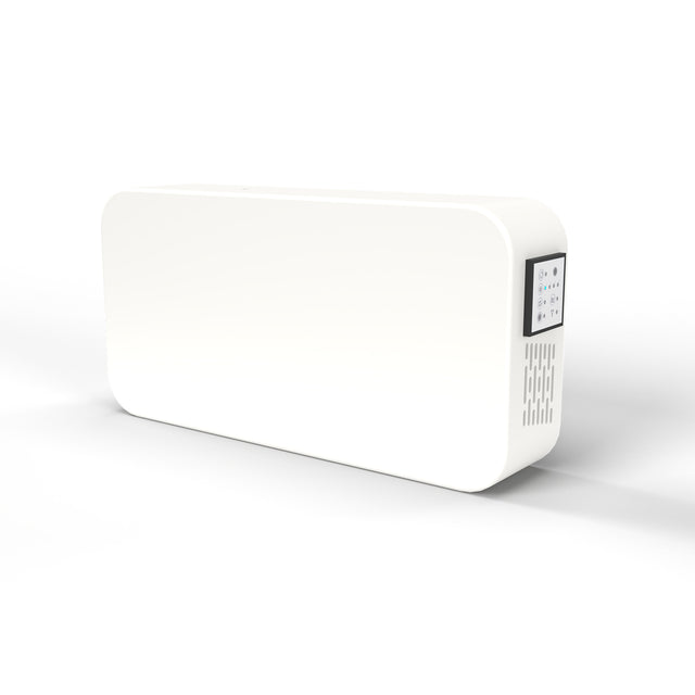 Recuperator de caldura Helty Flow Easy, Dublu Flux, Randament 91%, Filtru F7+G4