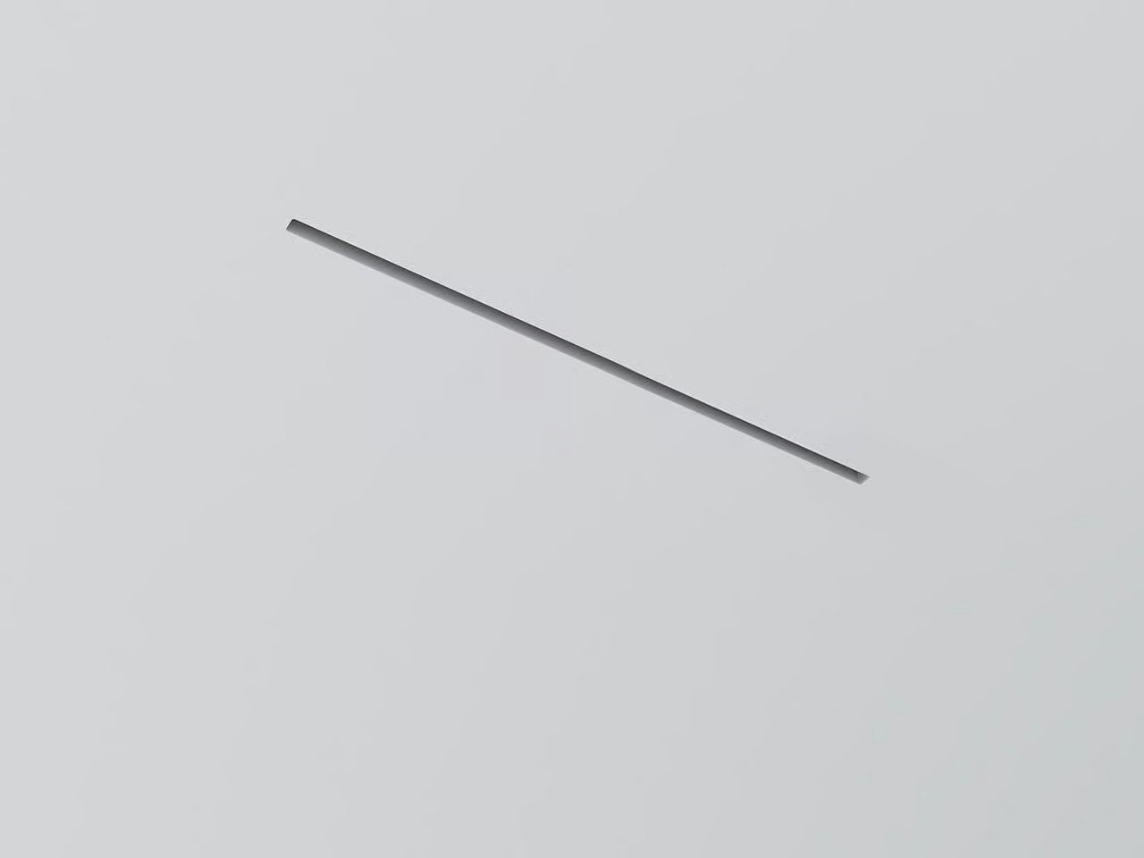 Grilă de ventilație încastrată în rigips Ergovent LINEO SINGLE 500, 75 mm