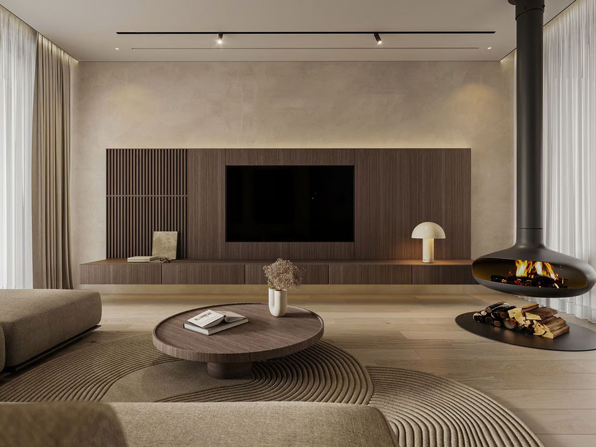 Grilă de ventilație încastrată în rigips Ergovent PRO PUZZLE 1050, diamentru conexiune 90 mm