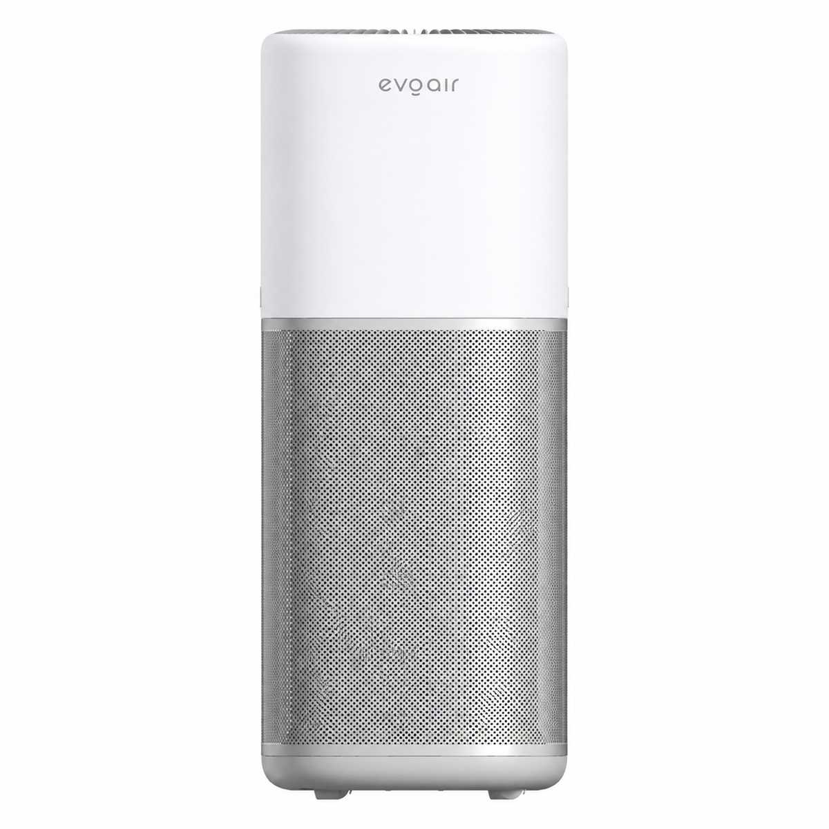 Purificator aer Evoair Aero600, Smart, Wifi, 600 m³/h, Filtru 3in1 True HEPA, Carbon Activ, Pre-filtru, Mod Auto, Mod de noapte, 3 trepte de viteza, Timer, Până la 150 m2, Alb&Gri