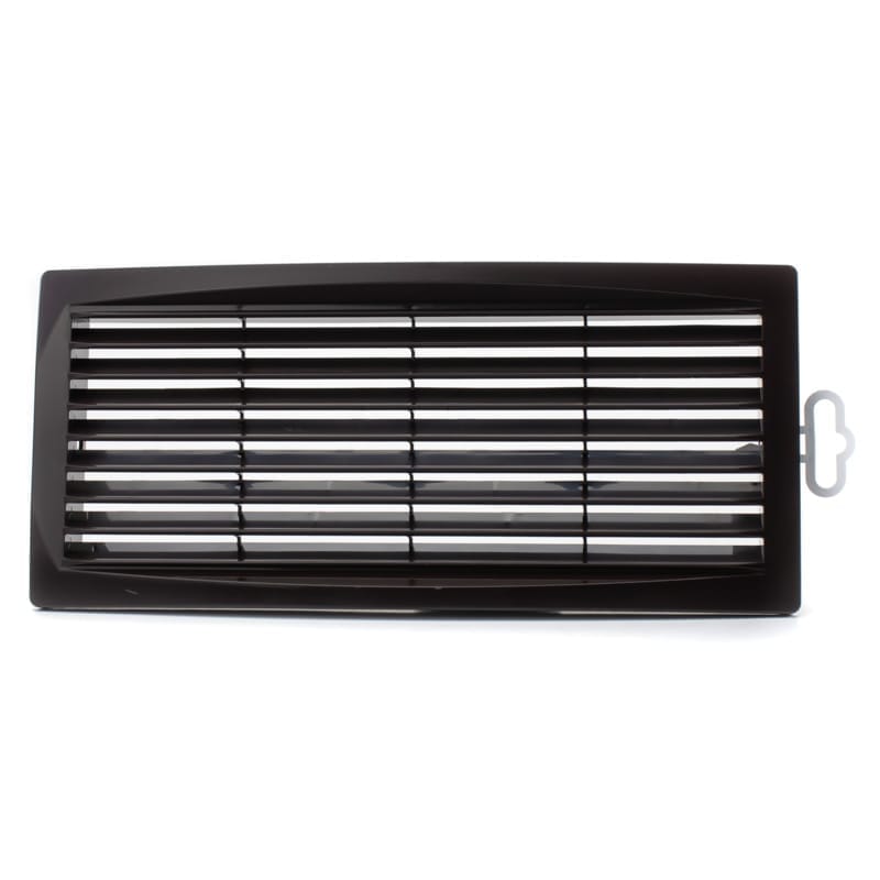 Grila ventilatie 300x135 rectangulara , exterior, Plastic ABS, Brown