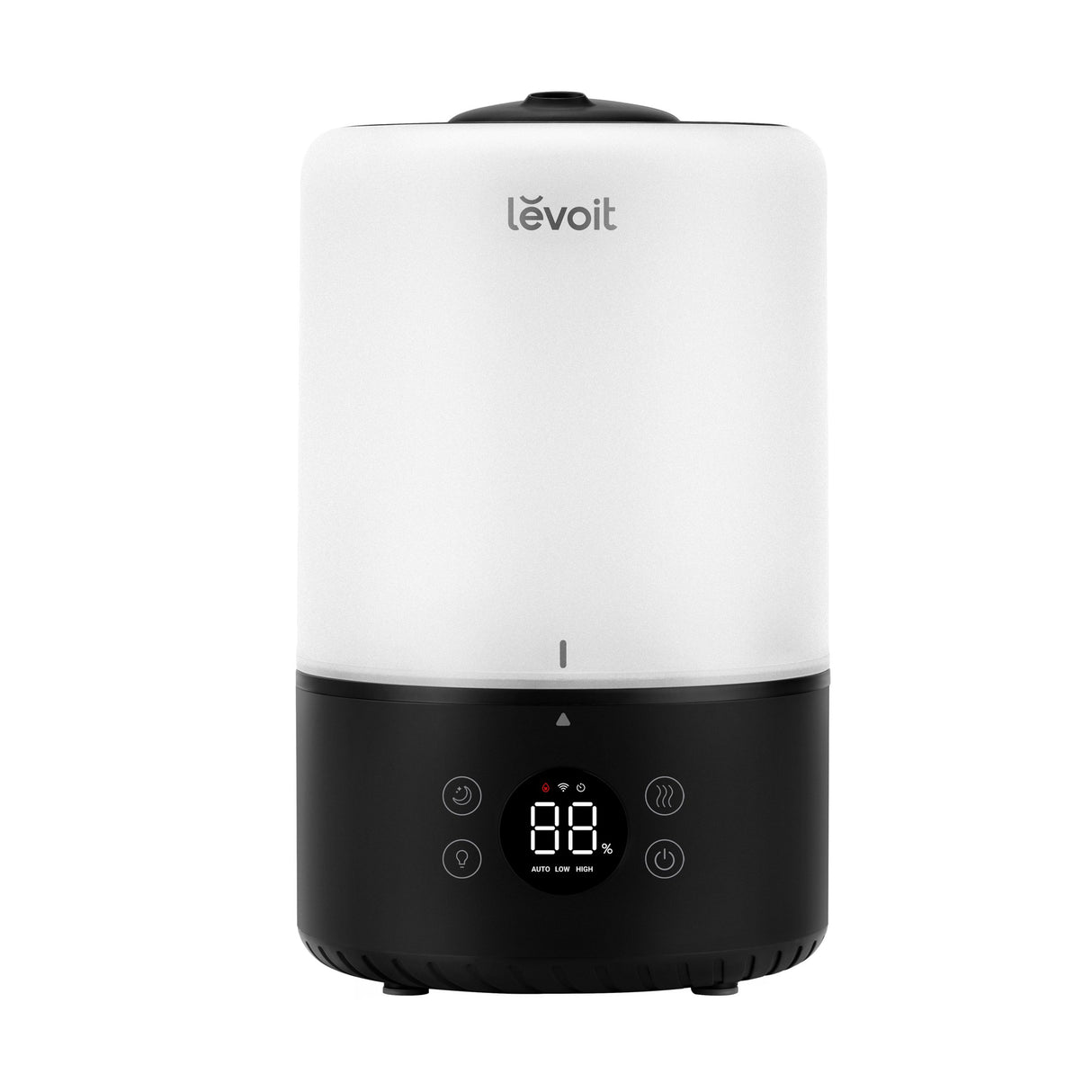 Resigilat! Umidificator de Aer Levoit Dual 200S PRO, SMART, WI-FI Ultrasonic, Rezervor 3l, Silentios, Aromaterapie, Functie AUTO, Autonomie 25 Ore, Design Black