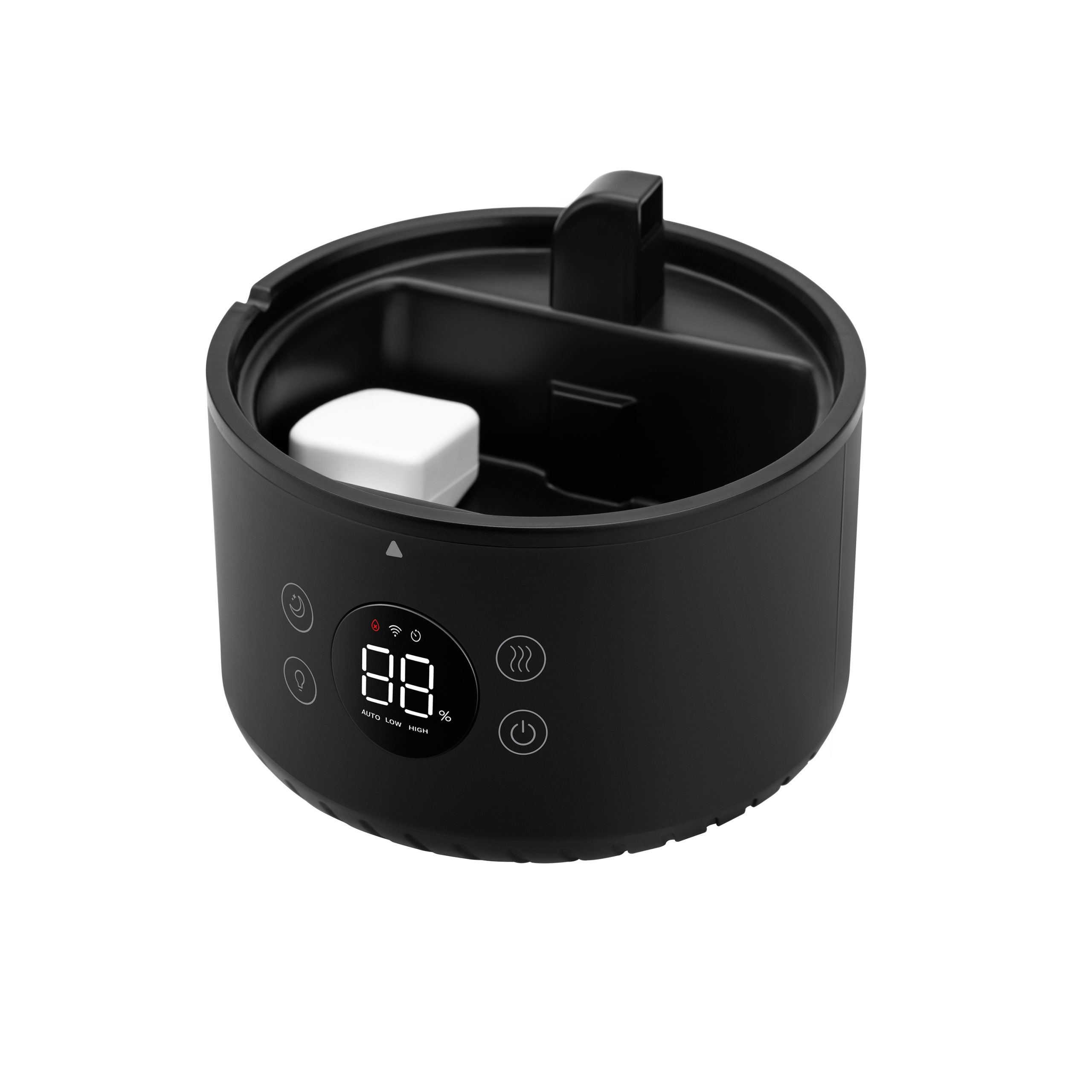 Umidificator de Aer Levoit Dual 200S PRO, SMART, WI-FI Ultrasonic, Rezervor 3l, Silentios, Aromaterapie, Functie AUTO, Autonomie 25 Ore, Design Black