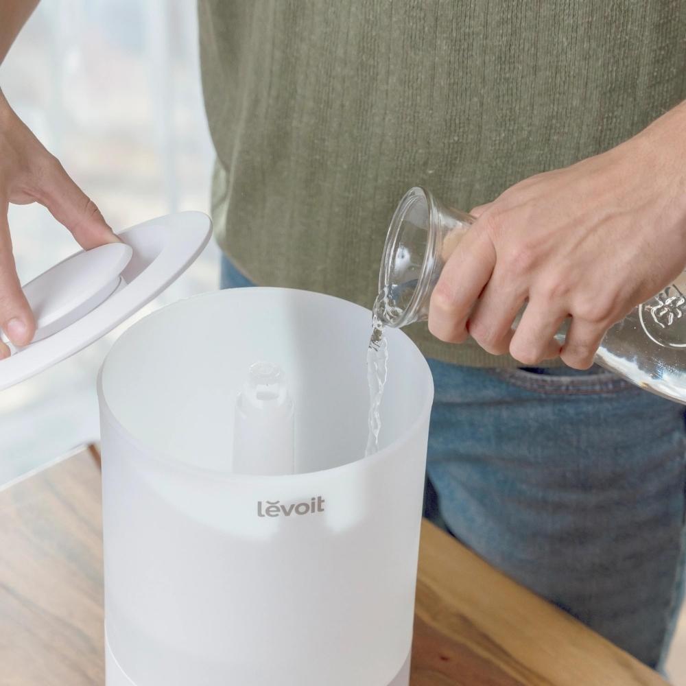 Resigilat! Umidificator de Aer LEVOIT Dual 150 Ultrasonic, Rezervor 3l, Silentios, Aromaterapie, Autonomie 25 Ore