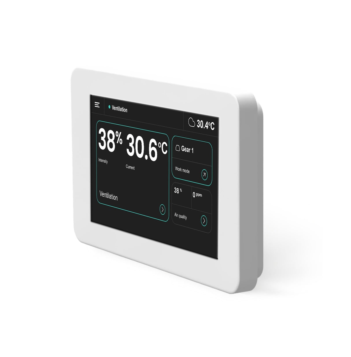 Panou LCD SimpleTouch cu conectivitate Wi-Fi și Bluetooth, Alb