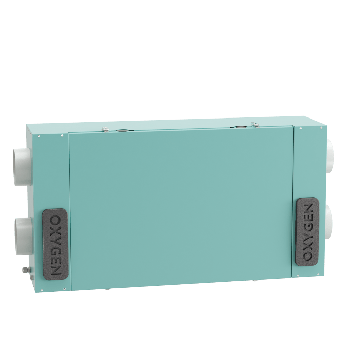 Oxygen Easy C250 centrala de ventilatie cu recuperare de caldura tavan, montaj dreapta