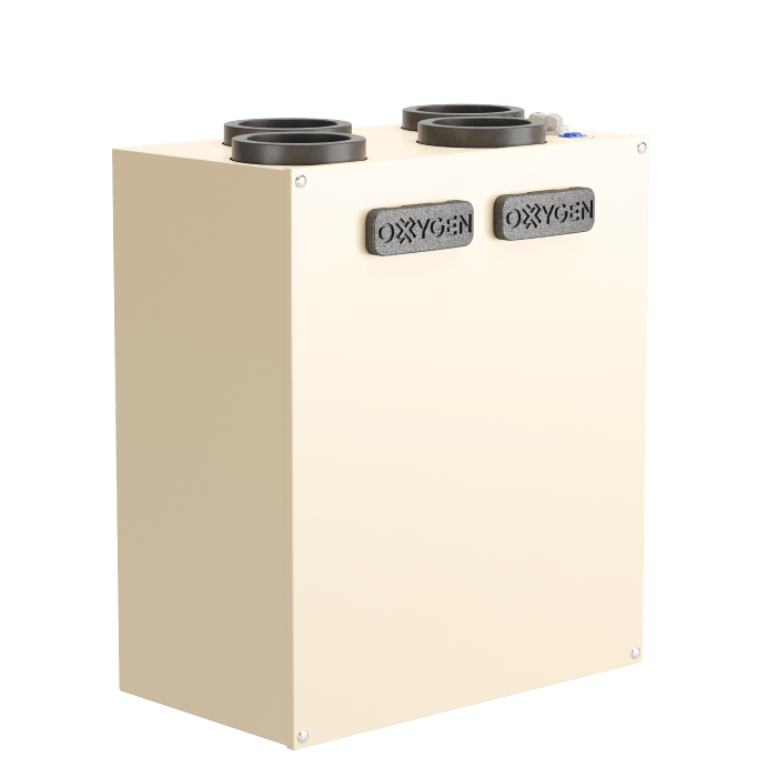 Oxygen X-Air V200 centrala de ventilatie cu recuperare de caldura perete