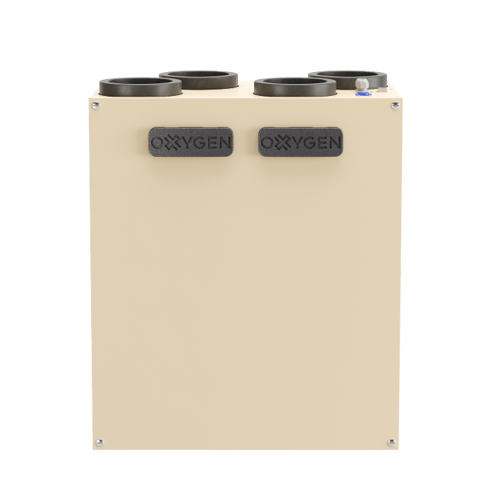 Oxygen X-Air V200 centrala de ventilatie cu recuperare de caldura perete