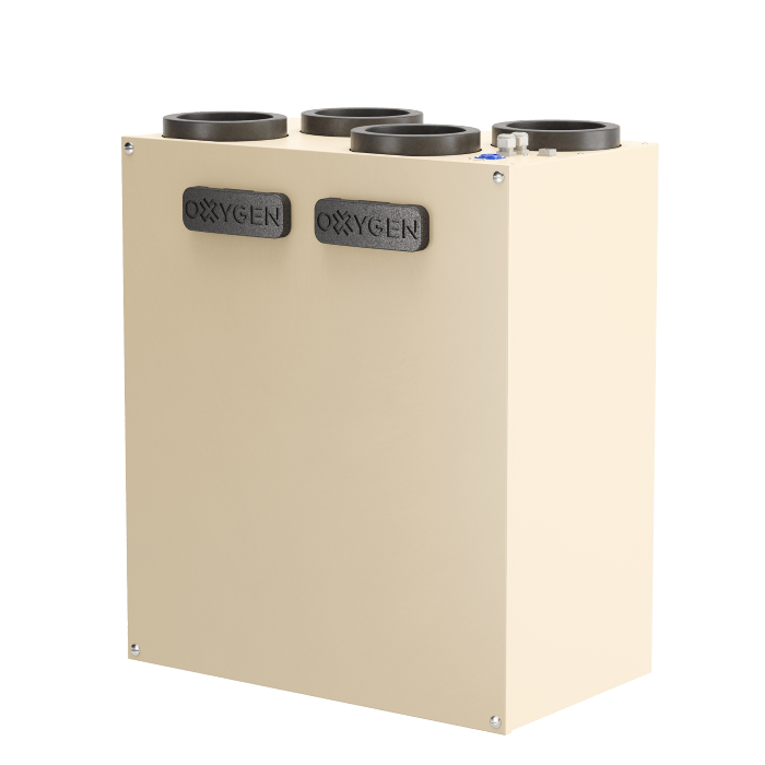 Oxygen X-Air V200 centrala de ventilatie cu recuperare de caldura perete