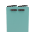 Oxygen X-Air V200E cu entalpie centrala de ventilatie cu recuperare de caldura perete