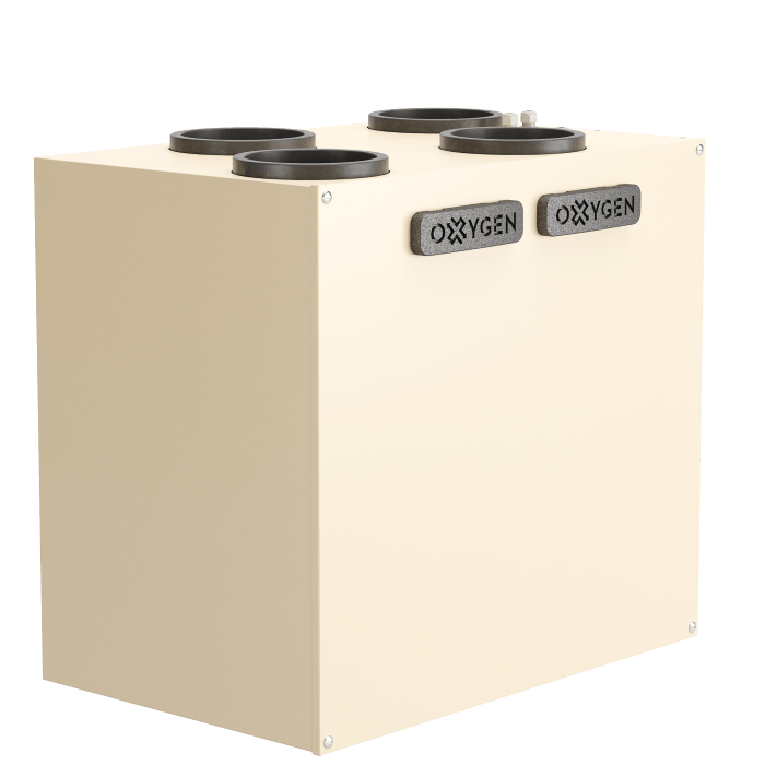 Oxygen X-Air V500 centrala de ventilatie cu recuperare de caldura perete