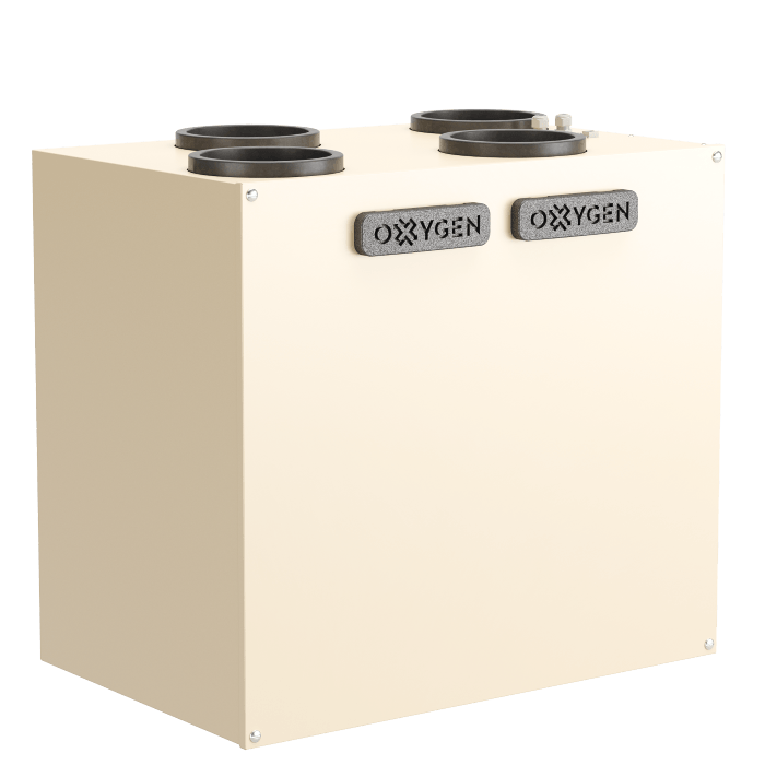 Oxygen X-Air V600 centrala de ventilatie cu recuperare de caldura perete