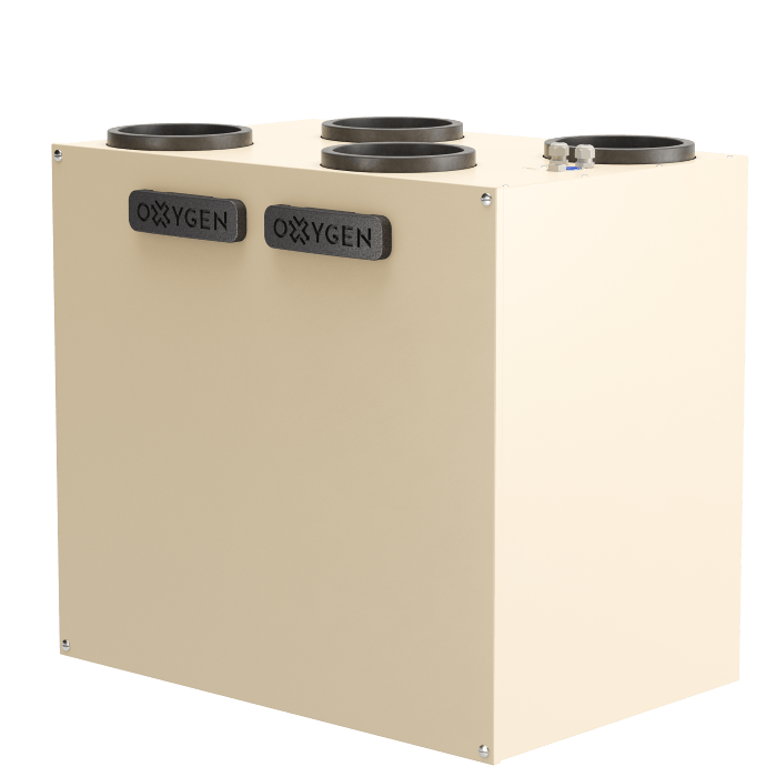 Oxygen X-Air V600 centrala de ventilatie cu recuperare de caldura perete