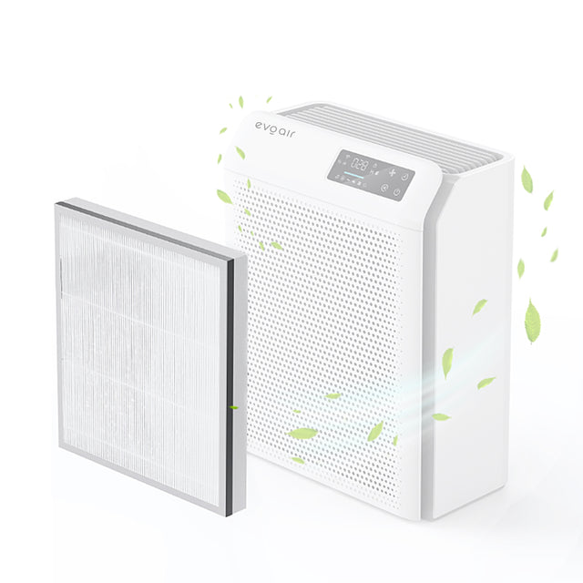 Filtru Purificator de aer Evoair HOMI P300, 3in1, Filtru True HEPA, Filtru Carbon Activ, Prefiltru, Original