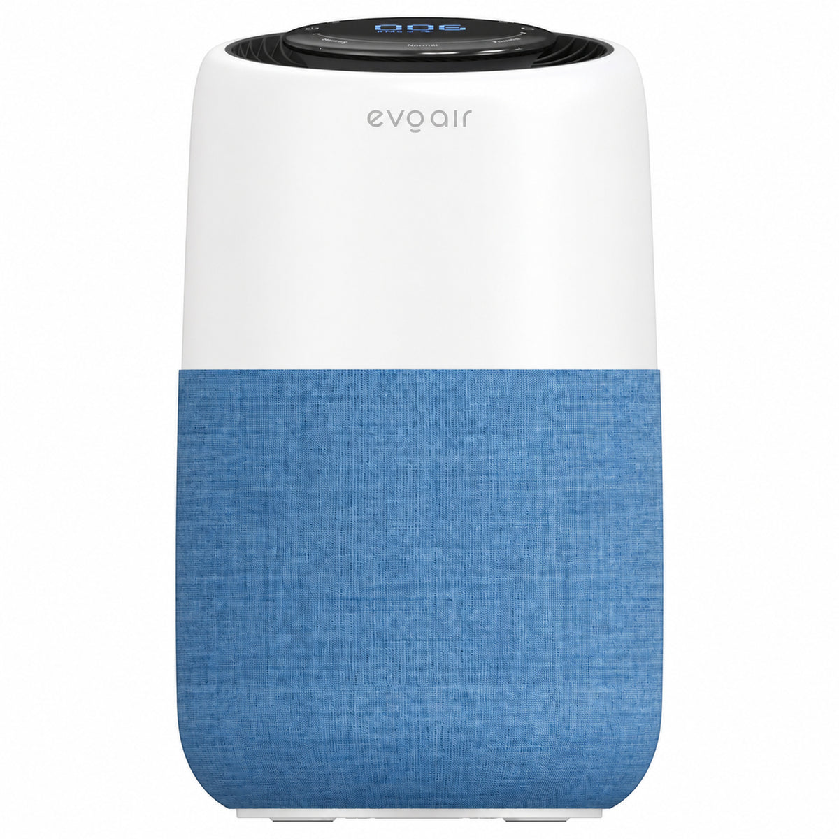 Purificator de aer Evoair, Joy, Wi-Fi, Filtru 4in1, True Hepa, Carbon Activ, Prefiltru Textil, 10 viteze, Monitorizare PM2.5, Mod Noapte, Blocare Ecran, Lumină Ambientală, Albastru