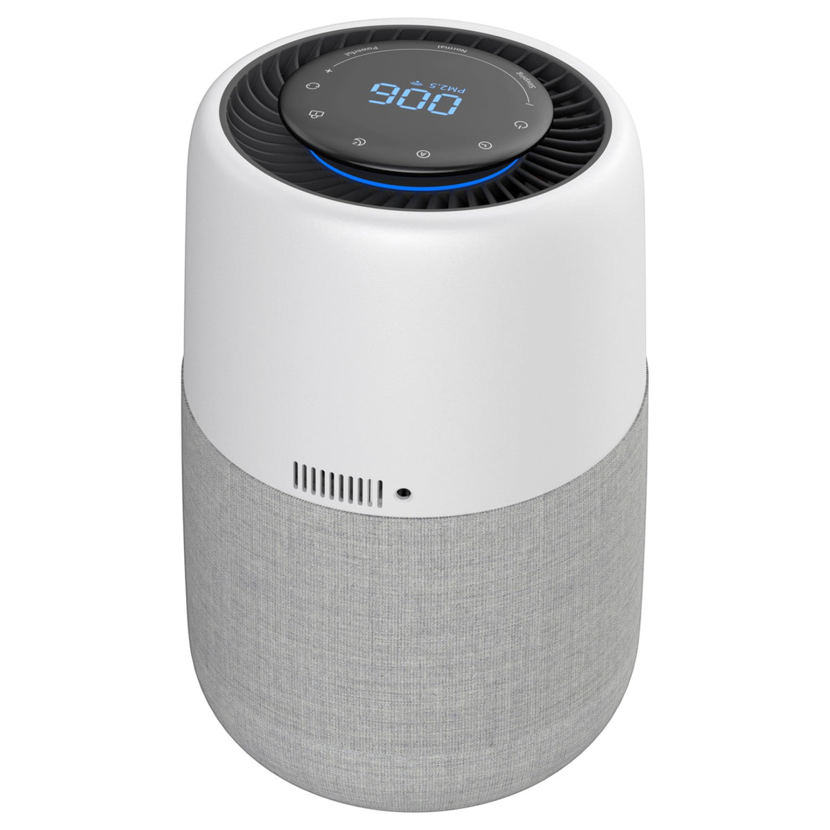 Resigilat! Purificator de aer Evoair, Joy, Wi-Fi, Filtru 4in1, True Hepa, Carbon Activ, Prefiltru Textil, 10 viteze, Monitorizare PM2.5, Mod Noapte, Blocare Ecran, Lumină Ambientală, Gri - Filtru desfăcut