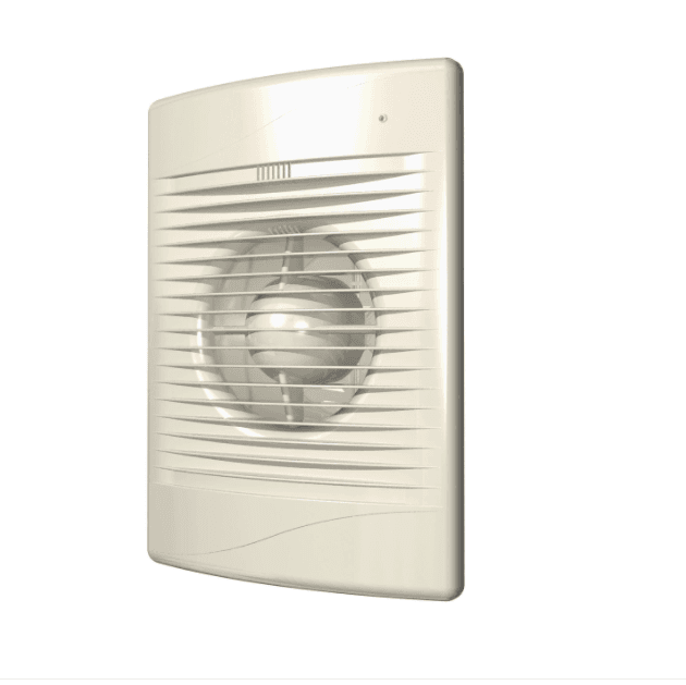Ventilator baie STANDARD 4 Ø100, Silent, Garantie 2 ani, Debit 100mc/h, Motor Long Life 40000h, Ivory