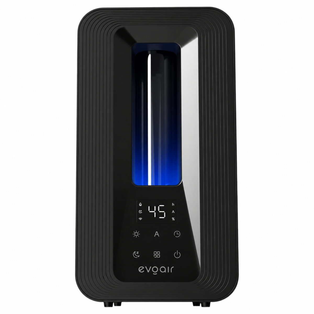 Resigilat! Umidificator Evoair Misto Smart, Wifi, Rezervor 5 L, Capacitate de umidificare 250 ml/h, Senzor de Umiditate, Lumină ambientală RGB, Negru