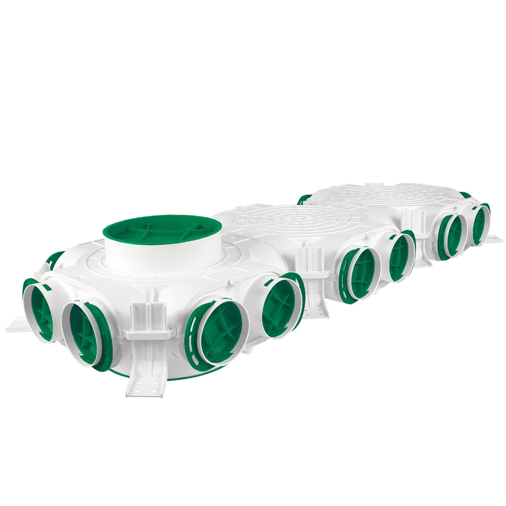 Cutie de distribuție - Ø200 / 16xØ75 Awenta