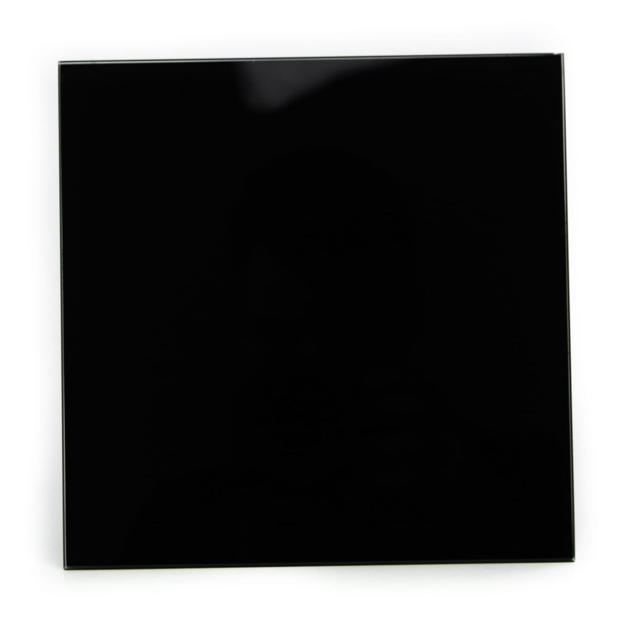 Panou frontal airroxy, model ventilator dRim din plexiglas, 175x175, Negru
