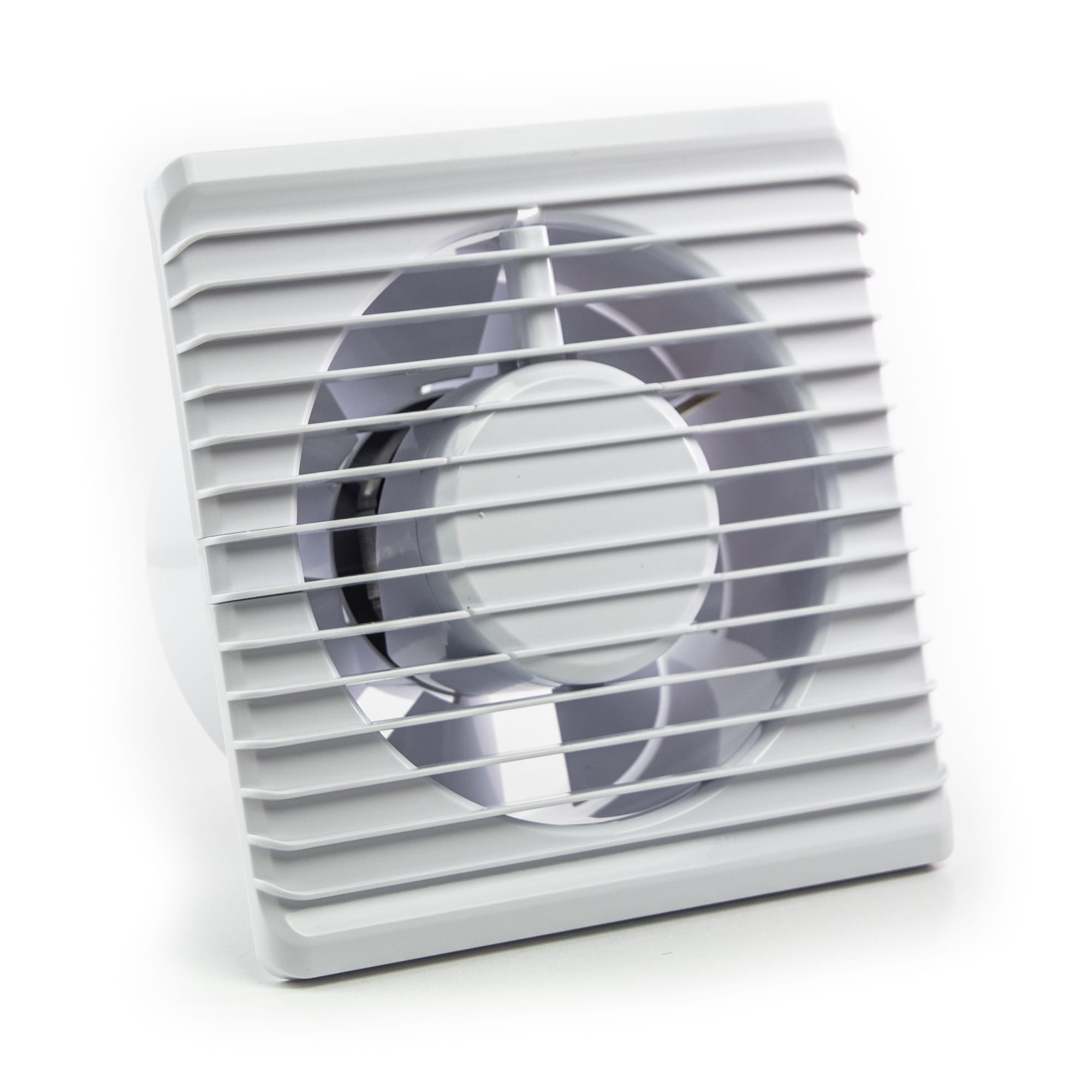 Ventilator axial baie Planet Energy Ø 125 HS, Super Silent, Debit 140 m3/h, Senzor de umiditate si Timer Garantie 2 ani, Alb