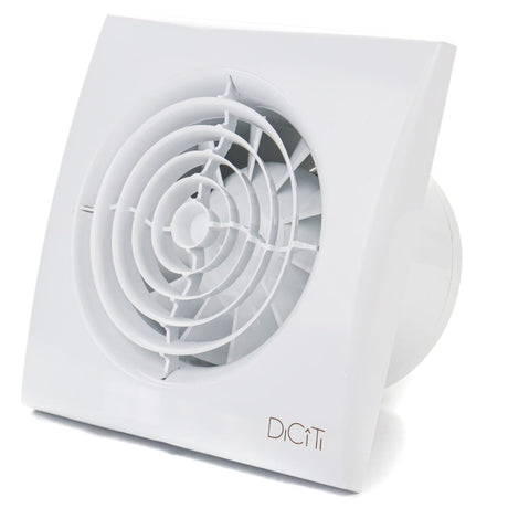 Ventilator baie AURA 4C Silent Clapeta antiretur, Garantie 2 ani, Motor Long Life 40000h, Debit 90mc/h Ø100mm