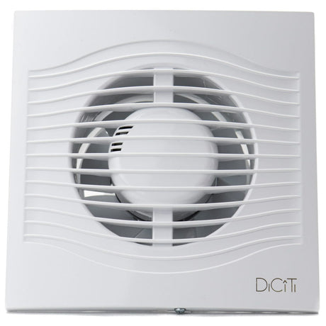 Ventilator baie SLIM 4C Super Silent, Clapeta antiretur, Garantie 2 ani, Motor Long Life 40000h, Debit 90mc/h, Ø100mm