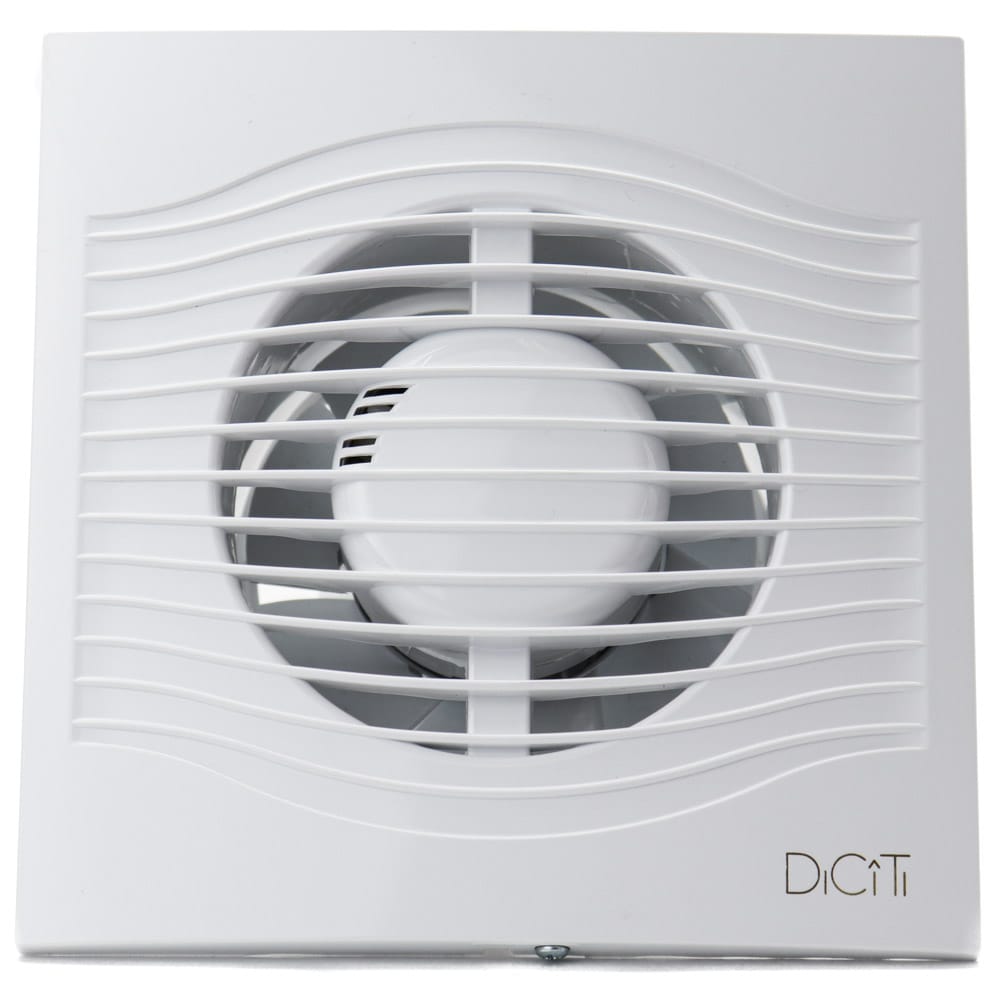 Ventilator baie Elegia 100 BD T, Debit 90mc/h, Ø100mm, Timer, Super Silent, Clapeta antiretur, Motor Long Life 40000h