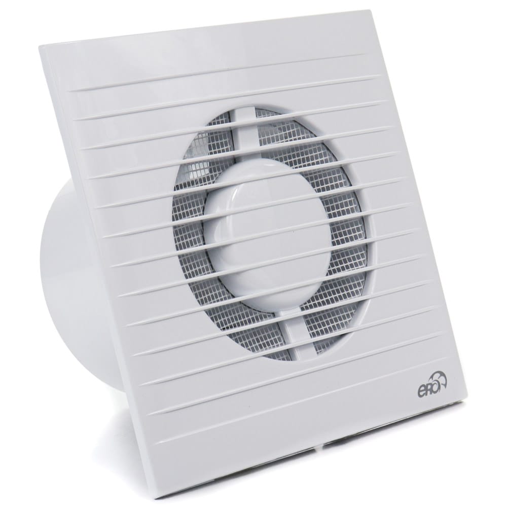 Ventilator baie E 125 S, Plasa antiinsecte, Debit140 m3/h, Diametru Ø125mm