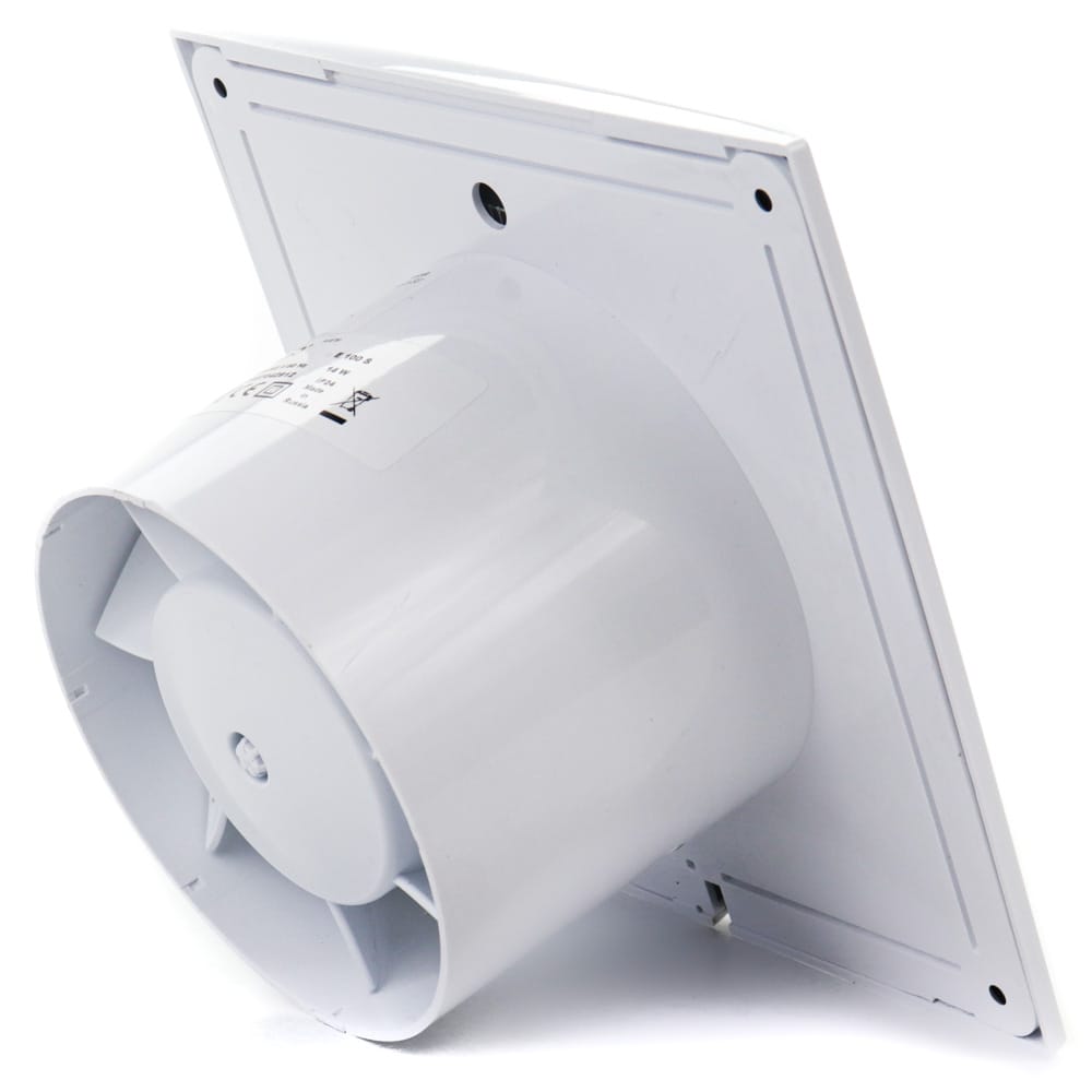 Ventilator baie E 125 S, Plasa antiinsecte, Debit140 m3/h, Diametru Ø125mm