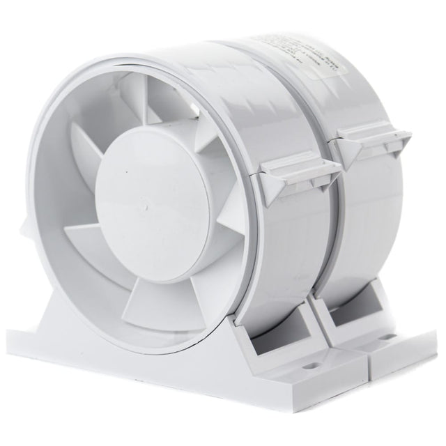 Ventilator axial de tubulatura cu set de fixare PRO 6 Garantie 2 ani, Debit 320mc/h, Motor Long Life 40000h, Ø160mm